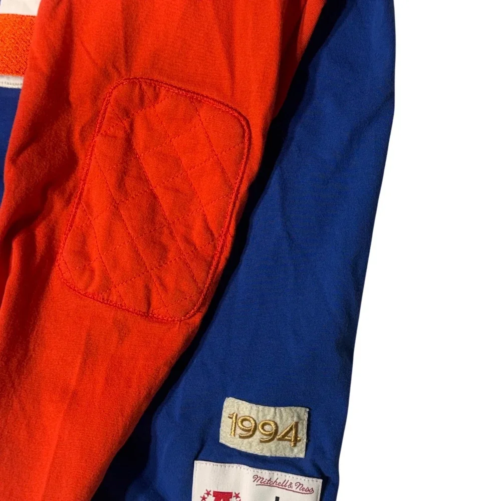 Mitchell & Ness Denver Broncos Jersey Youth L Blue 1994 Throwback Excellent - Picture 8 of 11